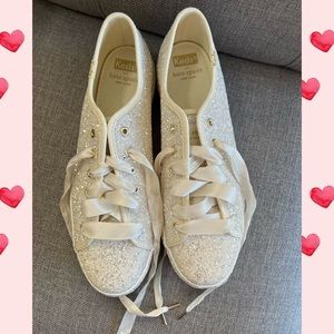Keds x Kate Spade New York Platform Glitter Sneakers